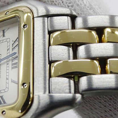 Cartier カルティエ パンテール MM W25028B6 ボーイズ 腕時計 クオーツ QZ SS YG 磨き済み 【中古】