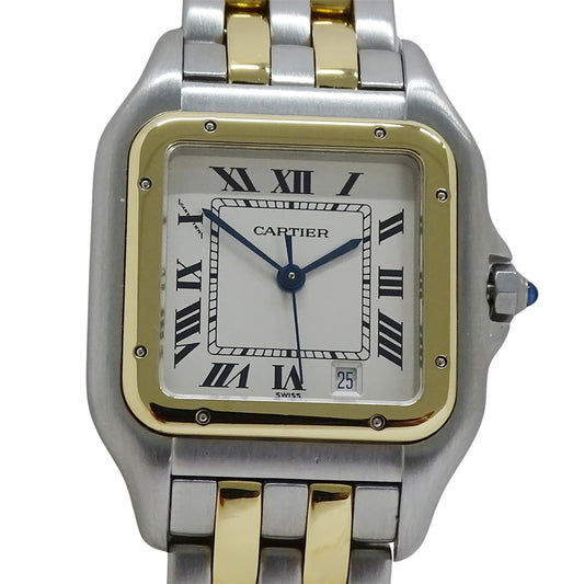 Cartier カルティエ パンテール MM W25028B6 ボーイズ 腕時計 クオーツ QZ SS YG 磨き済み 【中古】