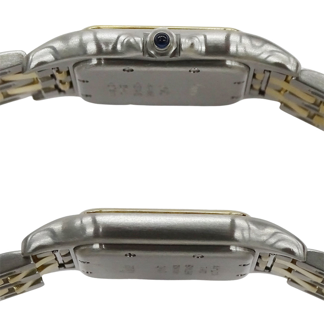 Cartier カルティエ パンテール MM W25028B6 ボーイズ 腕時計 クオーツ QZ SS YG 磨き済み 【中古】