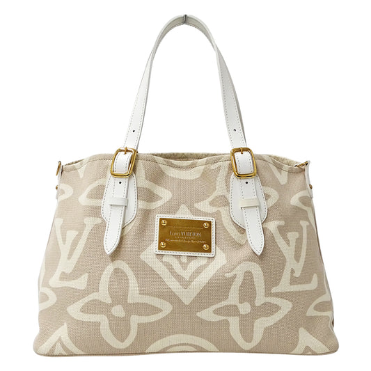 LOUIS VUITTON ルイ・ヴィトン タイシエンヌ PM トートバッグ クルーズライン サーブル M95674 キャンバス レディース 【中古】