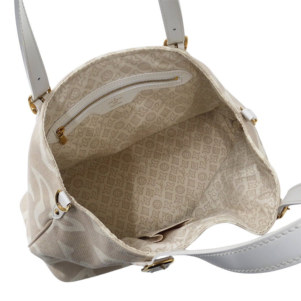 LOUIS VUITTON ルイ・ヴィトン タイシエンヌ PM トートバッグ クルーズライン サーブル M95674 キャンバス レディース 【中古】