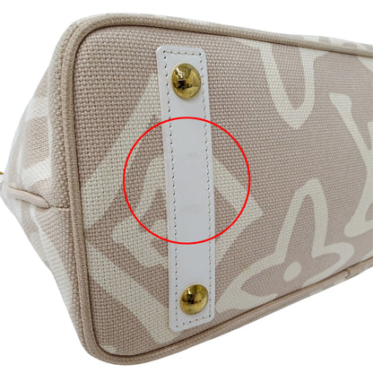 LOUIS VUITTON ルイ・ヴィトン タイシエンヌ PM トートバッグ クルーズライン サーブル M95674 キャンバス レディース 【中古】