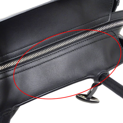 Ferragamo フェラガモ ノリータ トートバッグ ブラック GG-21E605 レザー レディース 【中古】