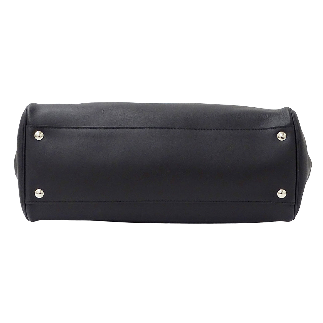 Ferragamo フェラガモ ノリータ トートバッグ ブラック GG-21E605 レザー レディース 【中古】