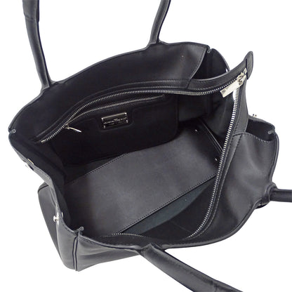 Ferragamo フェラガモ ノリータ トートバッグ ブラック GG-21E605 レザー レディース 【中古】