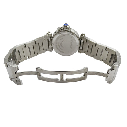 Cartier カルティエ パシャ WSPA0021 レディース 腕時計 クオーツ SS 磨き済み【中古】