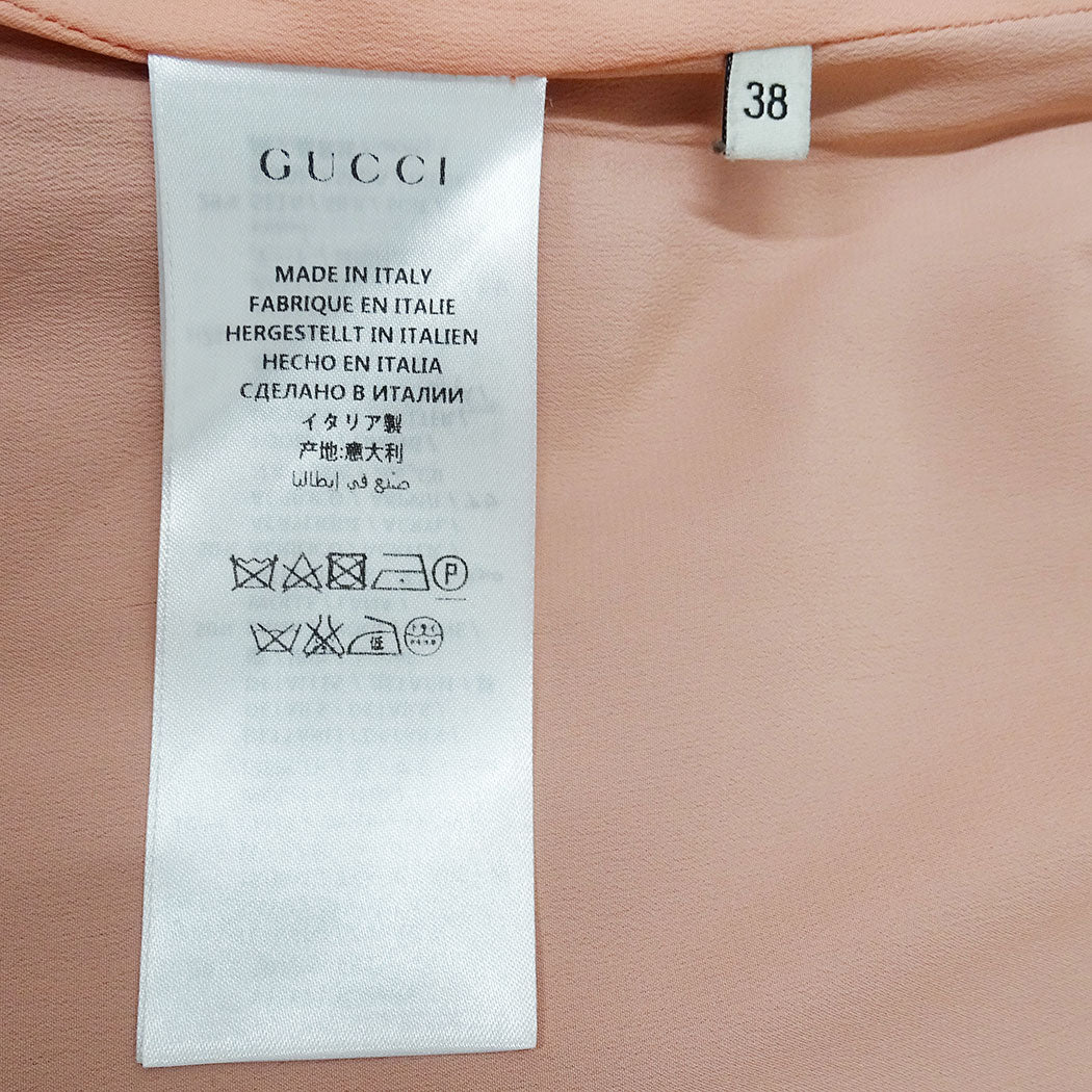 GUCCI グッチ ロングコート アウター ネイビー ウール レディース 【中古】