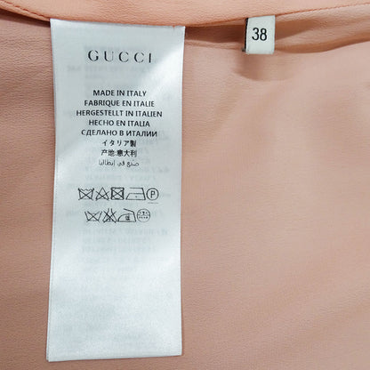 GUCCI グッチ ロングコート アウター ネイビー ウール レディース 【中古】