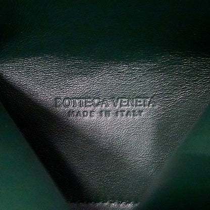 BOTTEGAVENETA ボッテガ・ヴェネタ ドール ハンドバッグ グリーン レザー レディース 【中古】