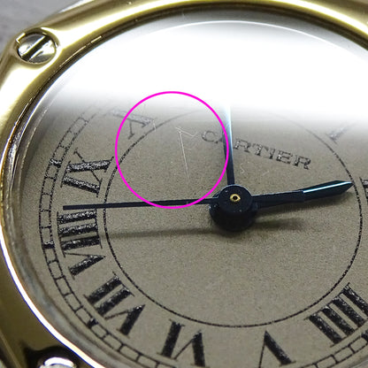 Cartier カルティエ サントス オクタゴン SM W2001683 レディース 腕時計 クオーツ QZ SS YG 磨き済み【中古】