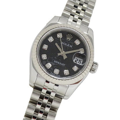 ROLEX ロレックス デイトジャスト 179174G M番 レディース 腕時計 自動巻き AT SS WG ダイヤモンド 磨き済み【中古】
