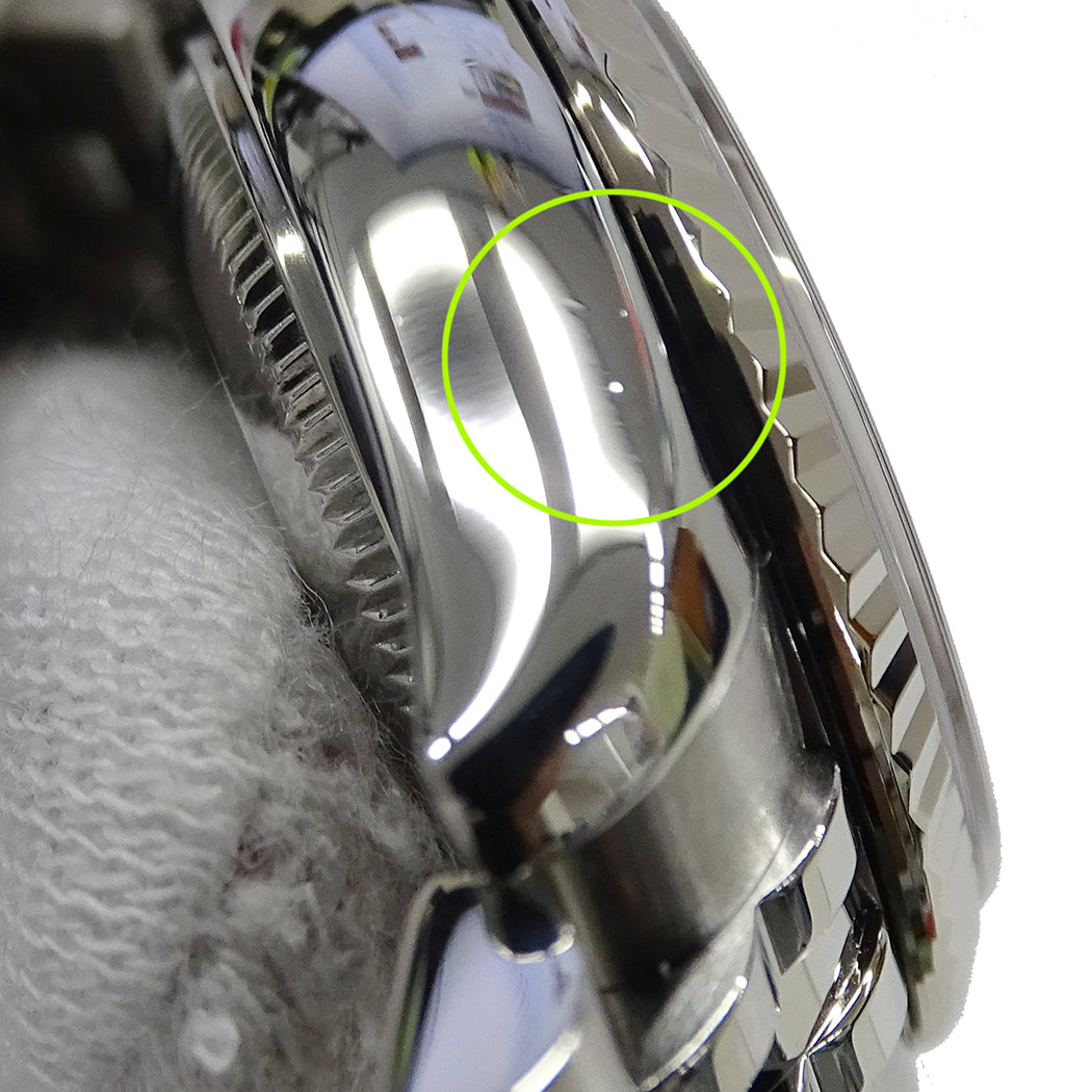 ROLEX ロレックス デイトジャスト 179174G M番 レディース 腕時計 自動巻き AT SS WG ダイヤモンド 磨き済み【中古】