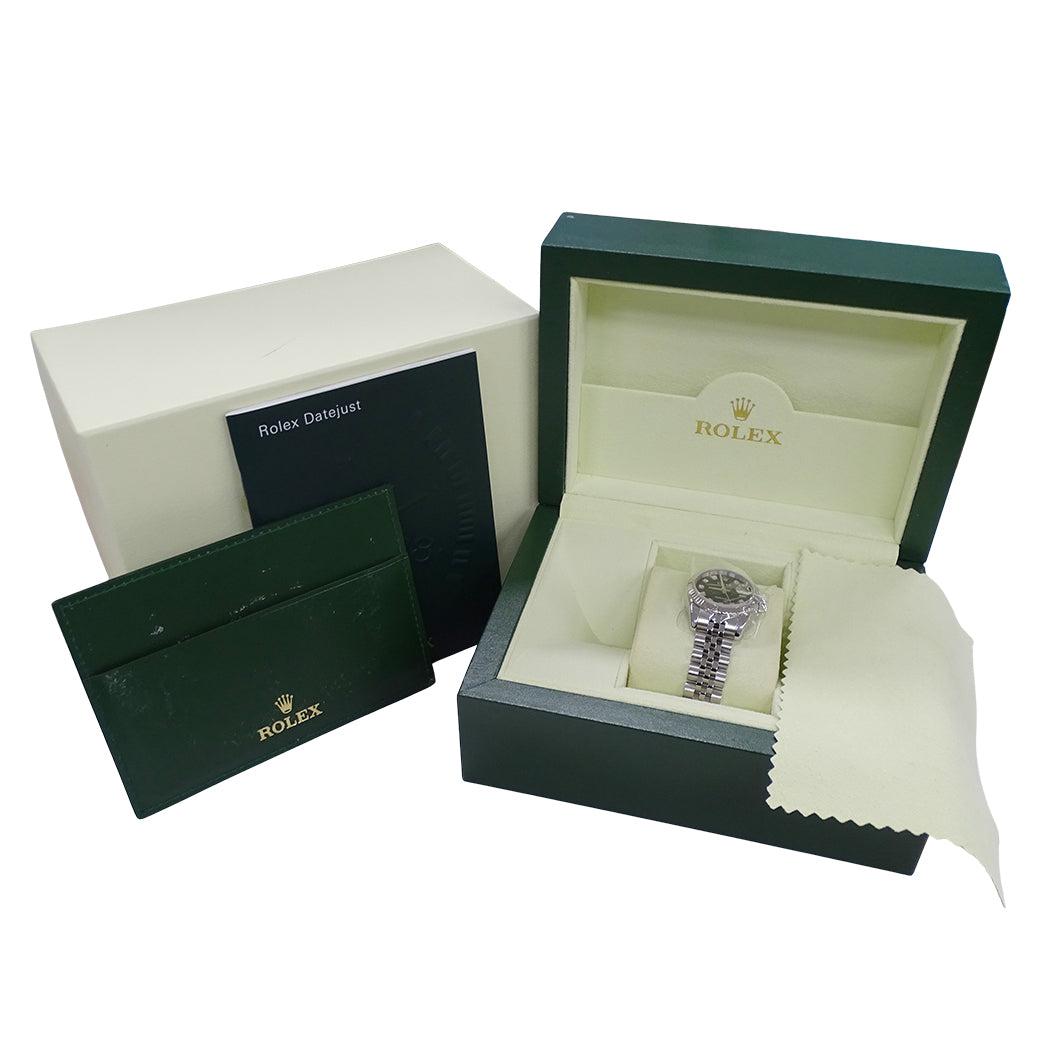 ROLEX ロレックス デイトジャスト 179174G M番 レディース 腕時計 自動巻き AT SS WG ダイヤモンド 磨き済み【中古】