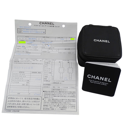 CHANEL シャネル プルミエール H1639 レディース 腕時計 シェル クオーツ QZ SS レザー Lサイズ 磨き済み【中古】