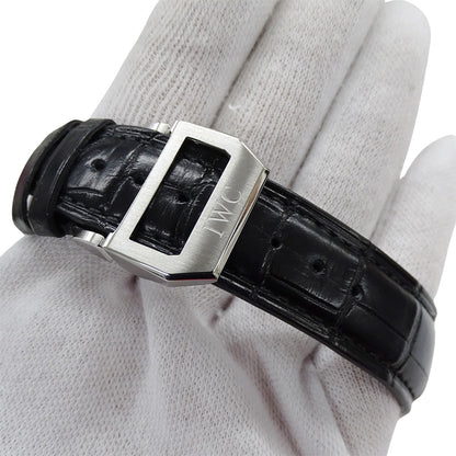 インターナショナルウォッチカンパニー IWC ポルトギーゼ IW500109 メンズ 腕時計 自動巻き SS レザー 磨き済み【中古】