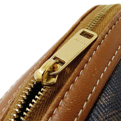 CELINE セリーヌ ショルダーバッグ トリオンフ ブラウン レディース 【中古】