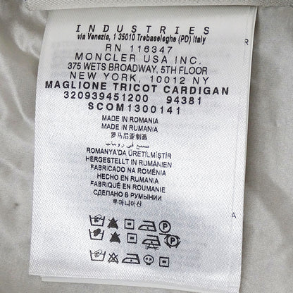 MONCLER モンクレール MAGLIONE TRICOT CARDIGAN ジャケット ベージュ アルパカ レディース 【中古】