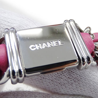 シャネル CHANEL 時計 レディース ブランド プルミエール ロック 世界1000本限定 シェル クオーツ SS レザー H6360 磨き済み 【中古】