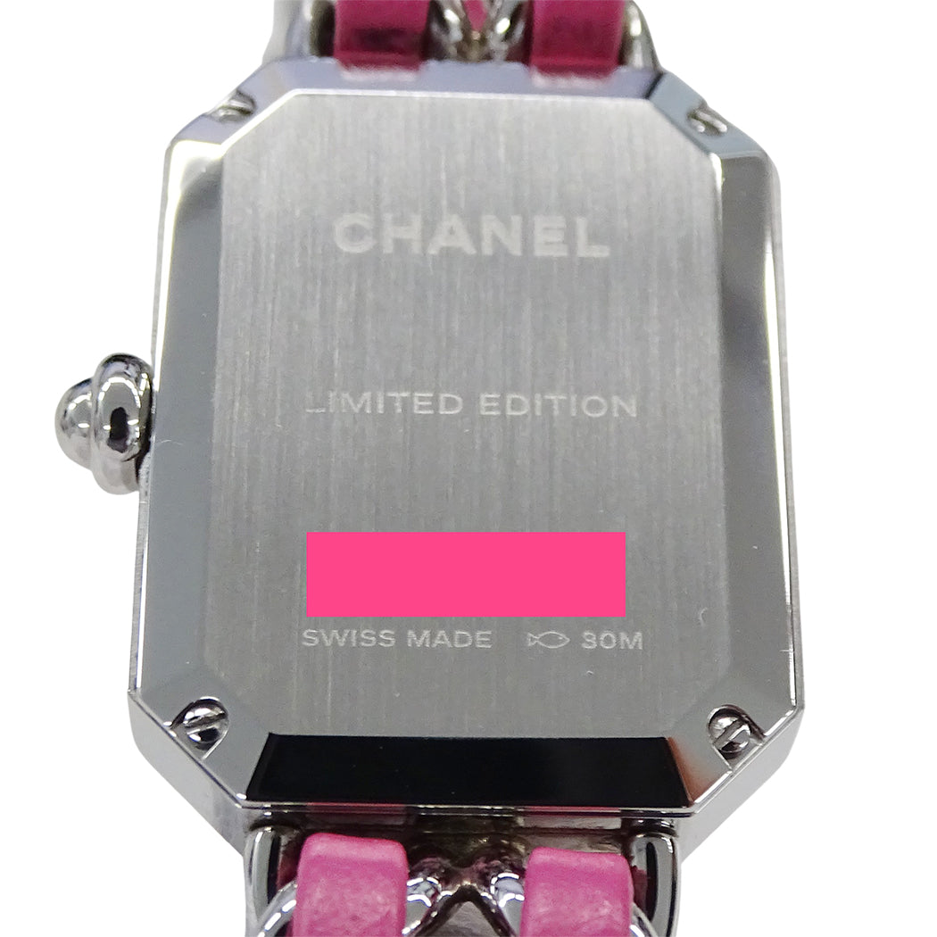 シャネル CHANEL 時計 レディース ブランド プルミエール ロック 世界1000本限定 シェル クオーツ SS レザー H6360 磨き済み 【中古】