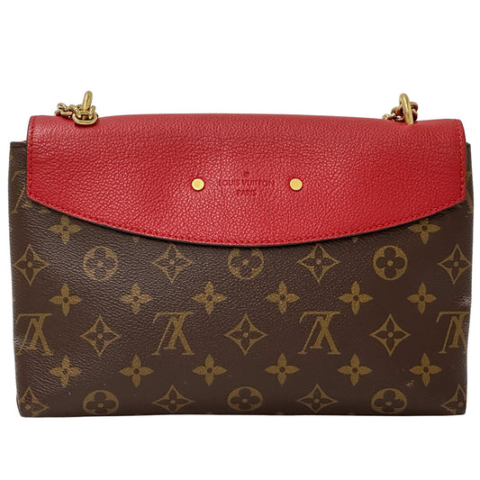 LOUIS VUITTON ルイ・ヴィトン サン・プラシード ショルダーバッグ モノグラム スリーズ M43713 レディース 【中古】
